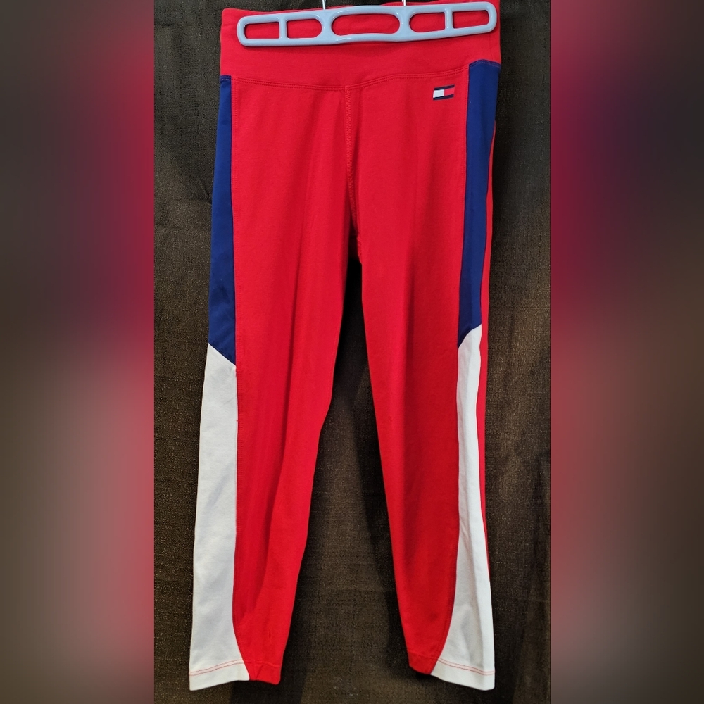 Tommy Hilfiger High Rise Compression Performance Legging Womens XS - Picture 2 of 5